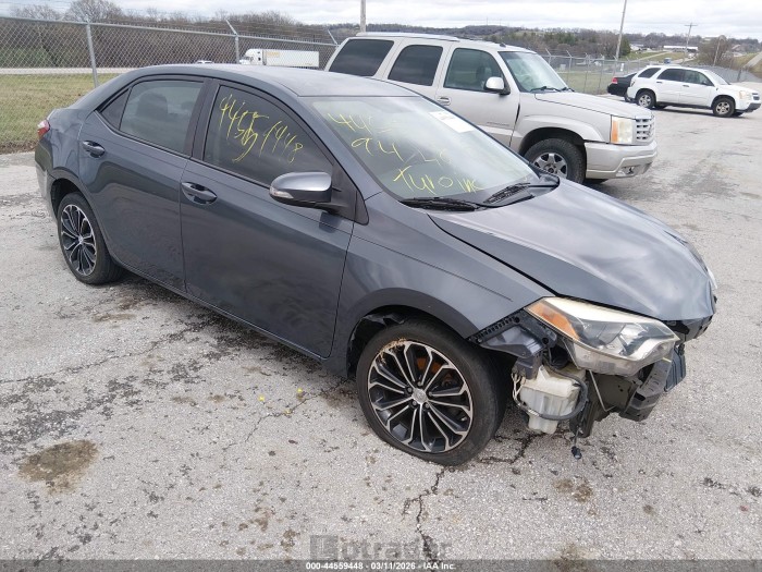 Toyota Corolla 2015 VIN 5YFBURHE9FP252359