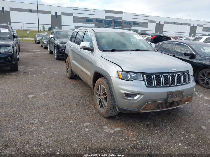 Jeep Grand cherokee 2017 VIN 1C4RJEBGXHC790526