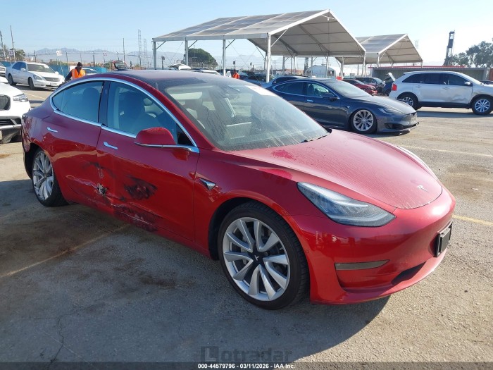 Tesla Model 3 2018 VIN 5YJ3E1EBXJF187216