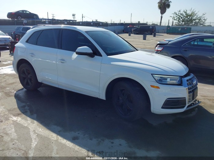 Audi Q5 2018 VIN WA1ANAFY3J2203134