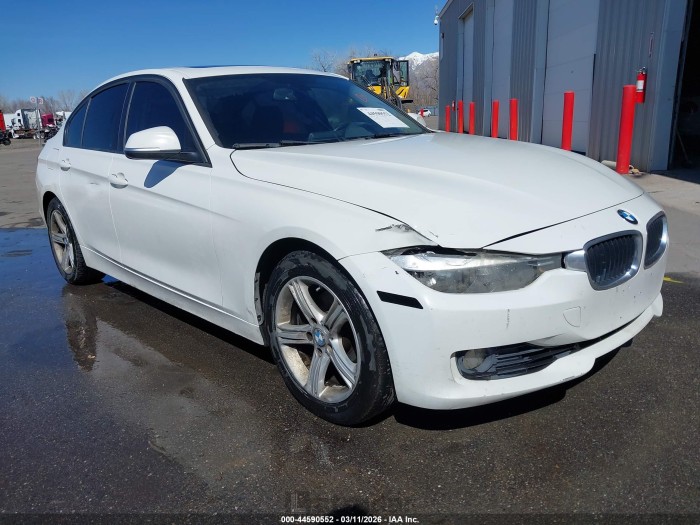 BMW 3er 2013 VIN WBA3B3C5XDJ811351