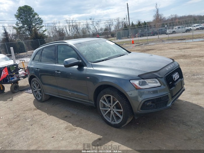 Audi Q5 2015 VIN WA1DMAFPXFA049378
