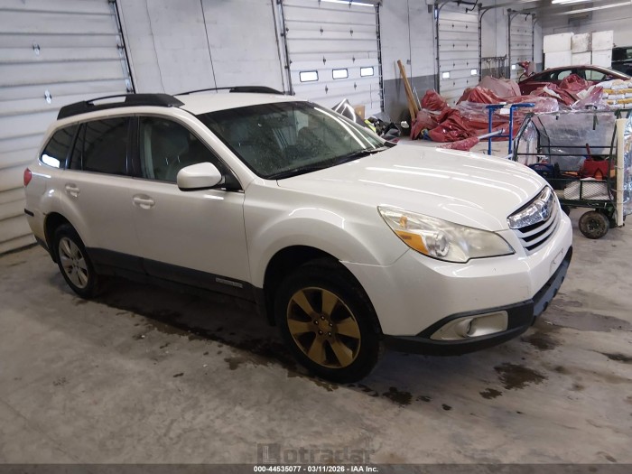 Subaru Outback 2012 VIN 4S4BRBCCXC3296241