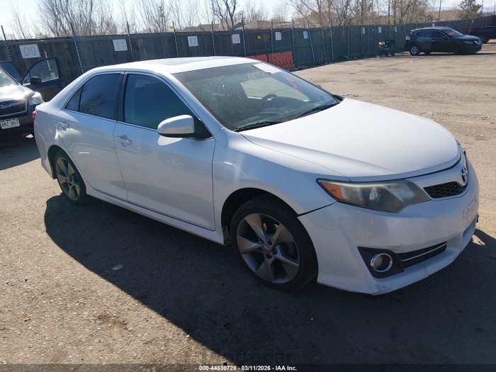 Toyota Camry 2012 VIN 4T1BF1FKXCU624807