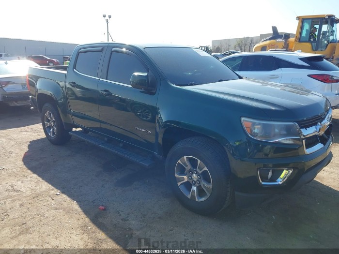 Chevrolet Colorado 2016 VIN 1GCGSCEA7G1102024