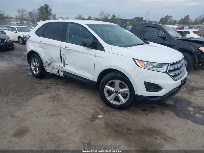 Ford Edge 2015 VIN 2FMTK3G95FBB70659