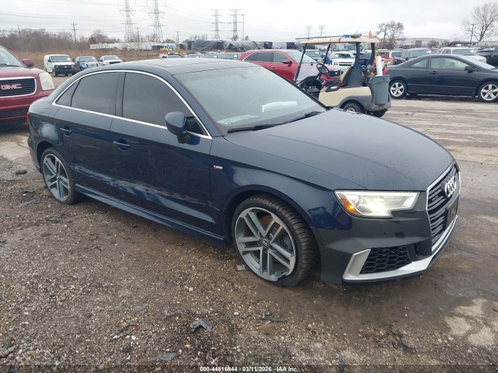 Audi A3 2017 VIN WAUJ8GFF1H1059885