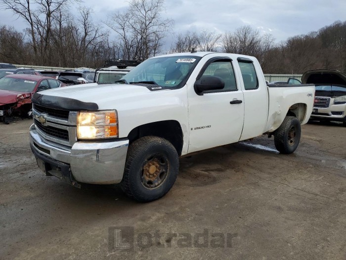 Chevrolet Silverado 2008 VIN 1GCHK29K68E156328