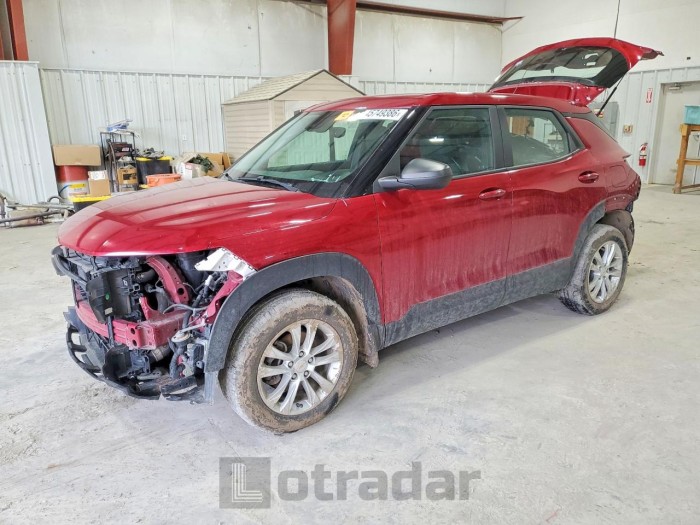 Chevrolet Trailblazer 2021 VIN KL79MNSLXMB007125