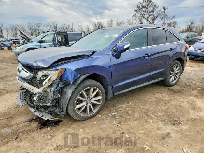 Acura Rdx 2017 VIN 5J8TB4H76HL016845