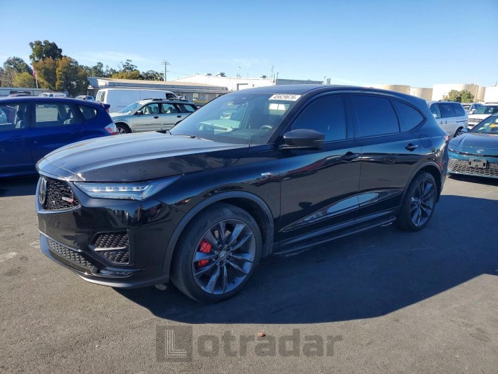 Acura Mdx 2023 VIN 5J8YD8H93PL000318