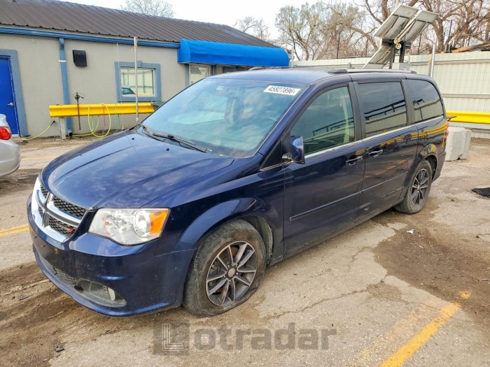 Dodge Caravan 2017 VIN 2C4RDGCG6HR664771
