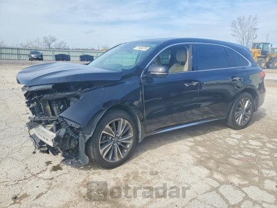 Acura Mdx 2017 VIN 5FRYD4H58HB000869