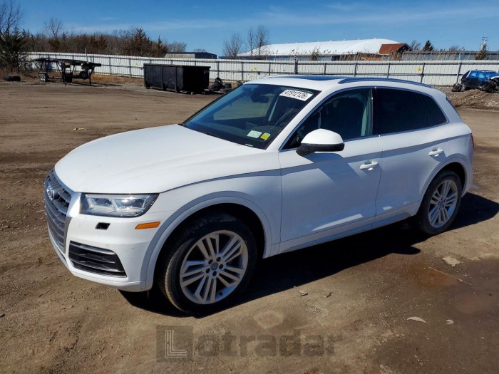 Audi Q5 2018 VIN WA1BNAFY3J2156692