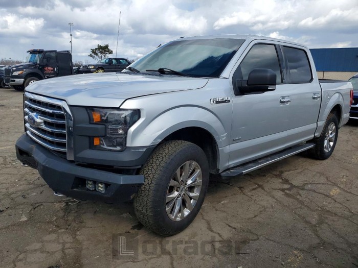 Ford F-150 2016 VIN 1FTEW1EP9GFC82176