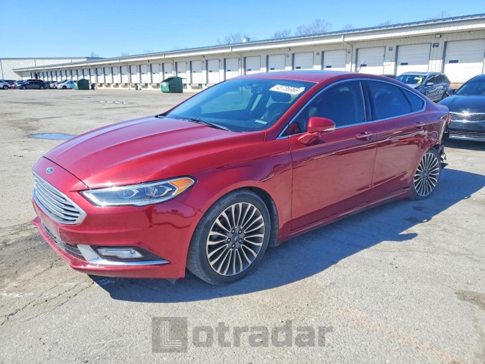 Ford Fusion 2017 VIN 3FA6P0HDXHR139518