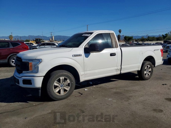 Ford F-150 2018 VIN 1FTMF1CB8JKC09883