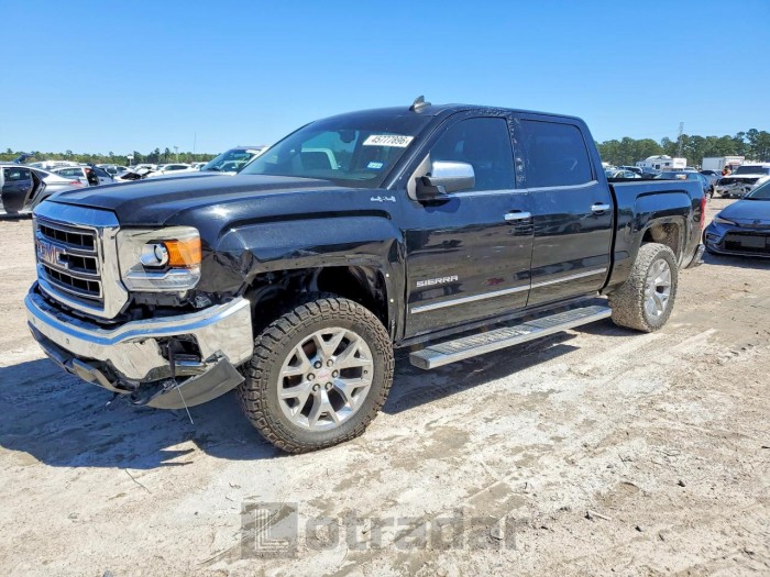 Gmc SIERRA 2015 VIN 3GTU2VEC8FG514694
