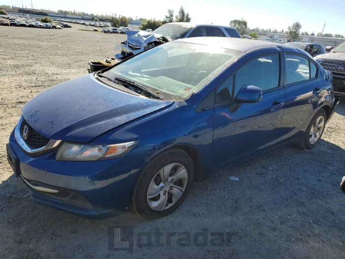 Honda Civic 2013 VIN 2HGFB2F52DH577408