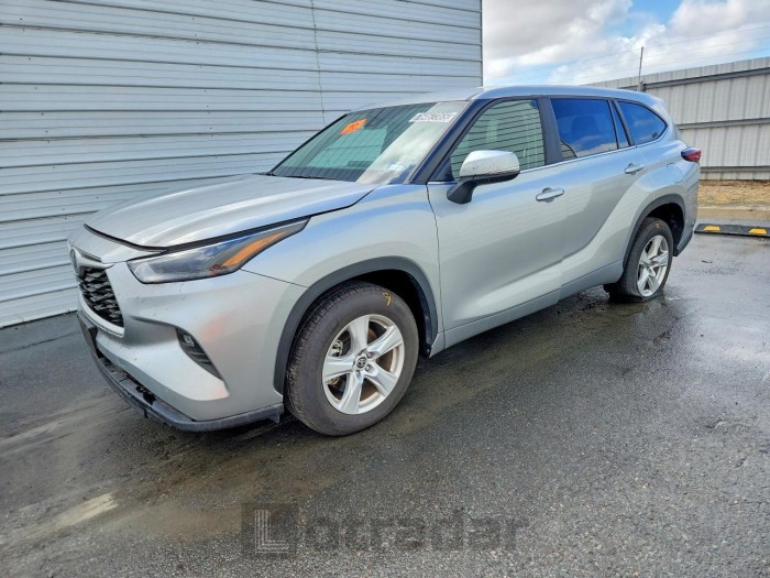 Toyota Highlander 2025 VIN 5TDKDRAH2SS554680