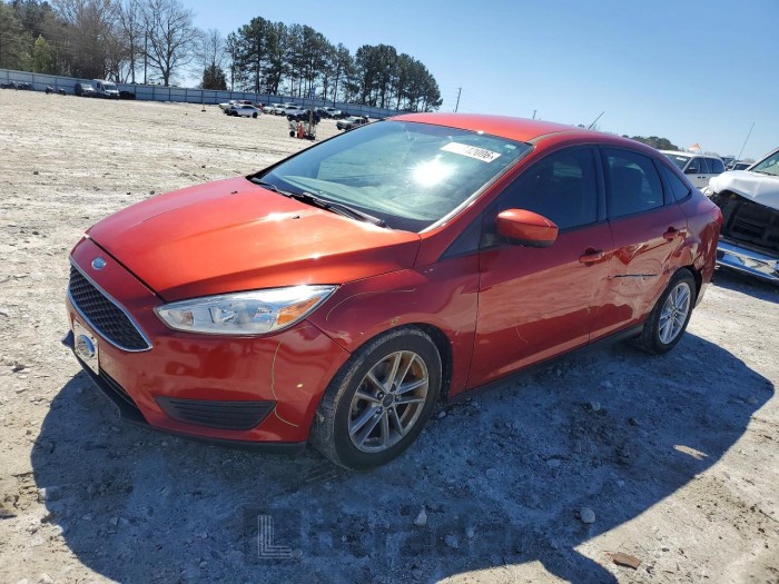 Ford Focus 2018 VIN 1FADP3F2XJL246521