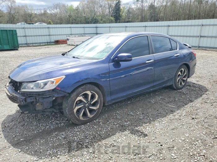 Honda Accord 2017 VIN 1HGCR2F86HA166008