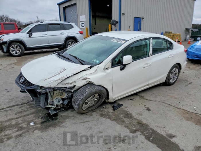 Honda Civic 2013 VIN 2HGFB2F58DH523403
