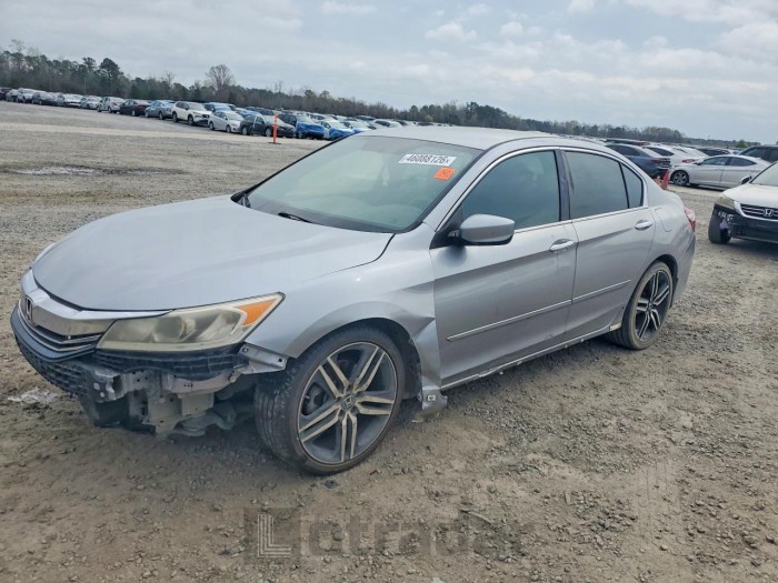 Honda Accord 2016 VIN 1HGCR2F50GA222822