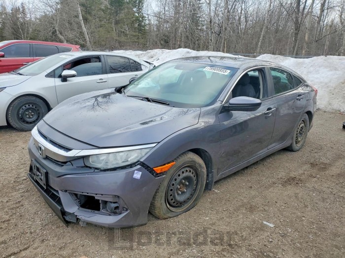 Honda Civic 2016 VIN 2HGFC2F83GH002522