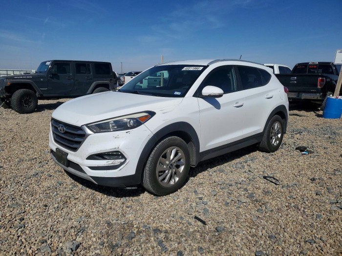 Hyundai Tucson 2017 VIN KM8J3CA26HU342145