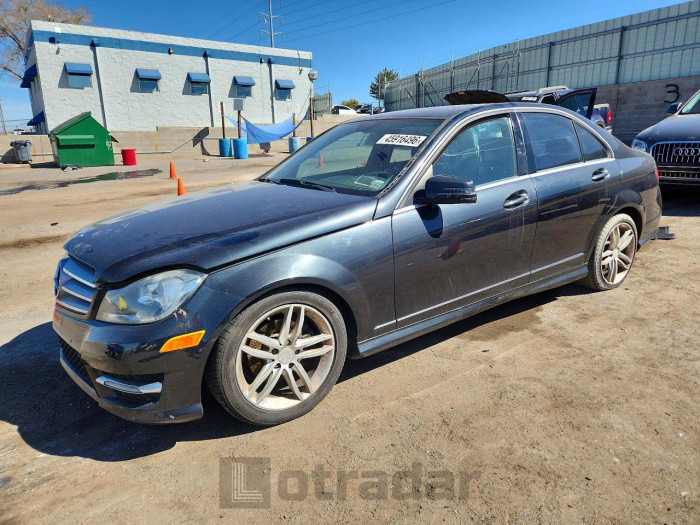 Mercedes-benz C-klasse 2012 VIN WDDGF8BB7CR199841