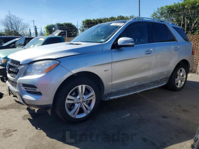 Mercedes-benz M-klasse 2012 VIN 4JGDA5HB2CA048417