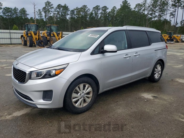 Kia SEDONA 2016 VIN KNDMB5C10G6163008