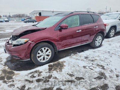 Nissan Murano 2012 JN8AZ1MW1CW212782