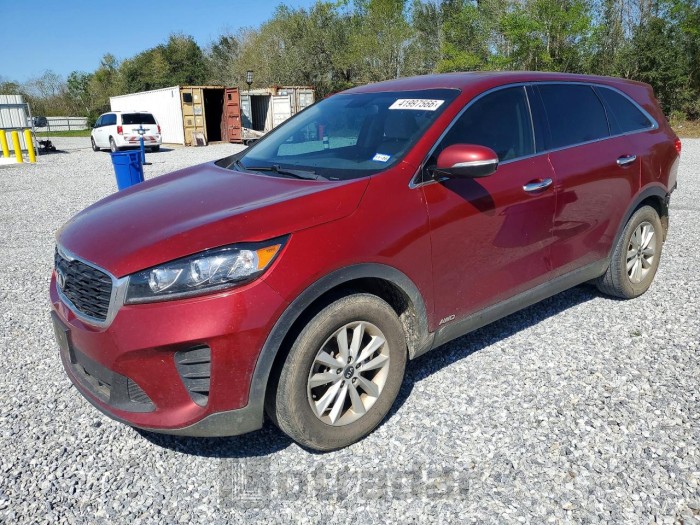 Kia Sorento 2020 VIN 5XYPGDA30LG653162