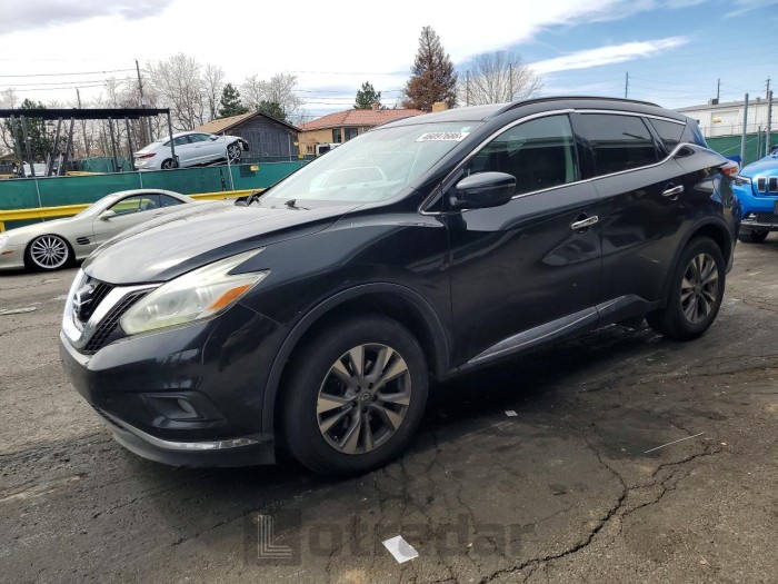 Nissan Murano 2017 VIN 5N1AZ2MH9HN113333