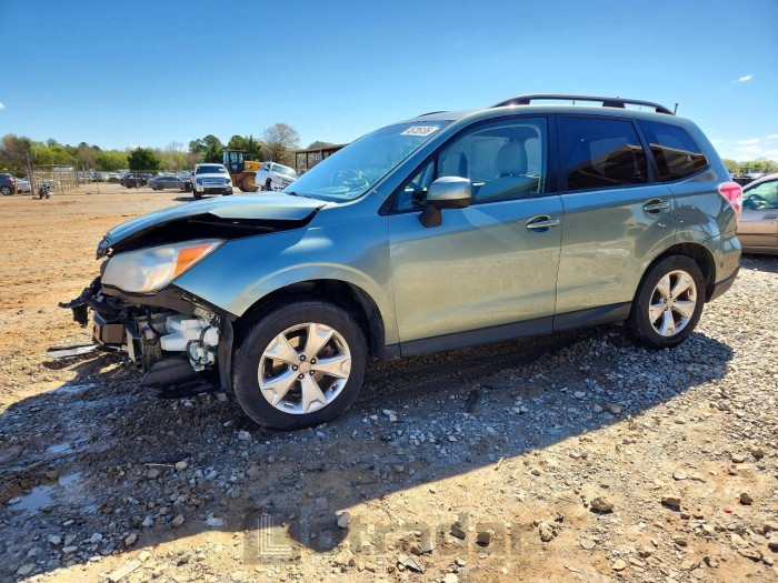 Subaru Forester 2014 VIN JF2SJACC5EG490985