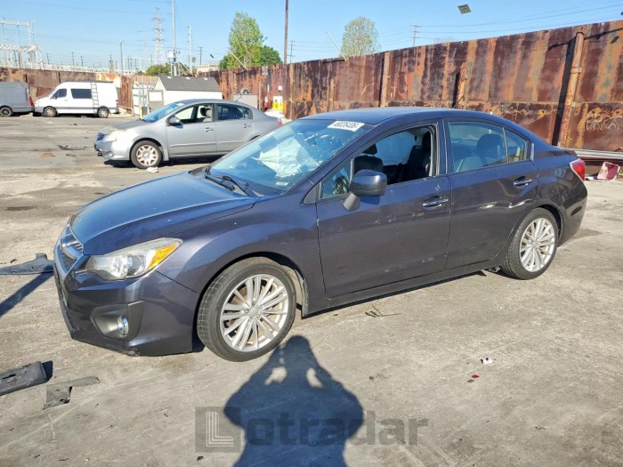 Subaru Impreza 2013 VIN JF1GJAH65DH023734