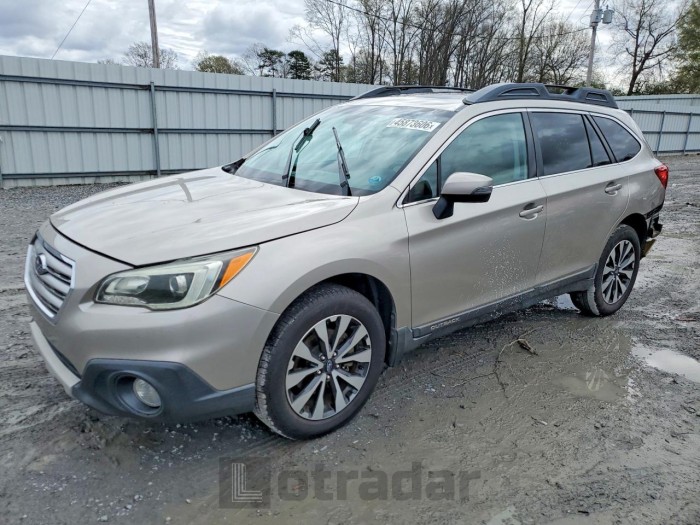 Subaru Outback 2015 VIN 4S4BSBNC8F3329548