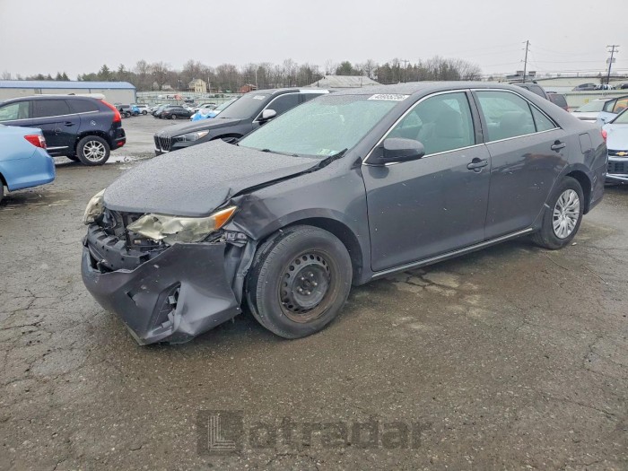 Toyota Camry 2012 VIN 4T1BF1FK6CU604599