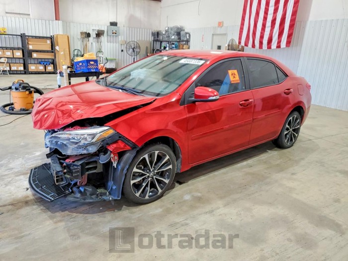 Toyota Corolla 2017 VIN 5YFBURHE0HP594270