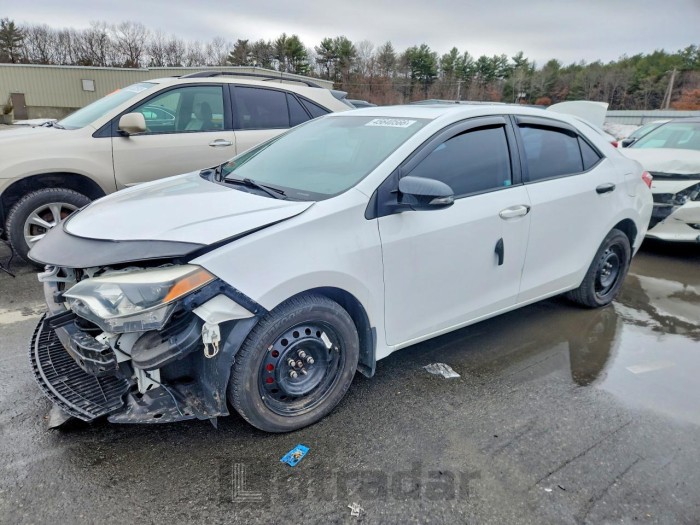 Toyota Corolla 2016 VIN 2T1BURHE2GC594981