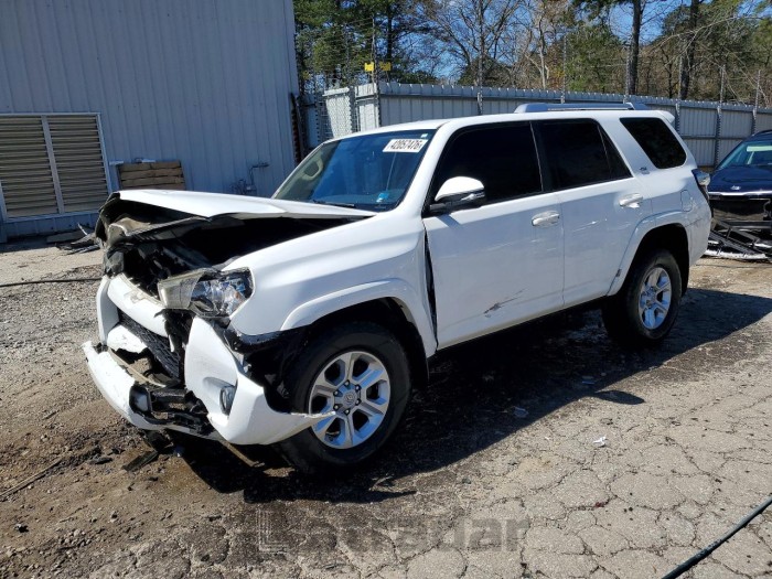 Toyota 4runner 2016 VIN JTEZU5JR4G5136288