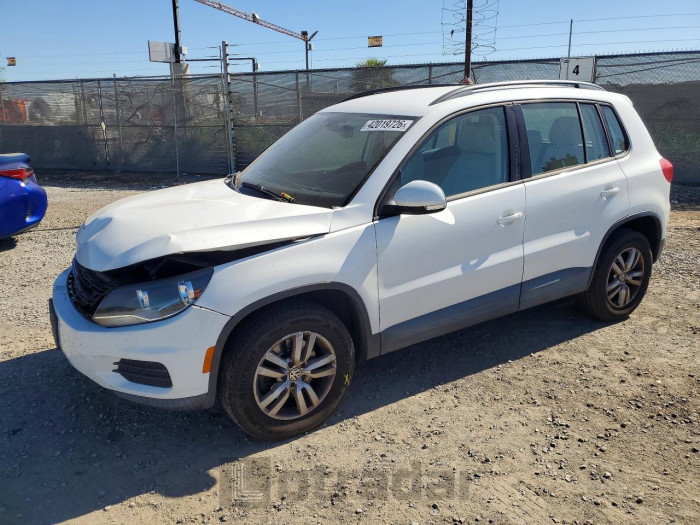 Volkswagen Tiguan 2016 VIN WVGBV7AX4GW520347