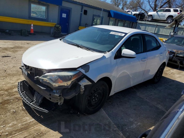 Toyota Corolla 2016 VIN 5YFBURHE4GP504889