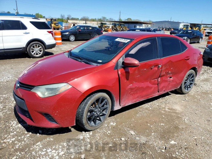 Toyota Corolla 2015 VIN 5YFBURHE3FP213587