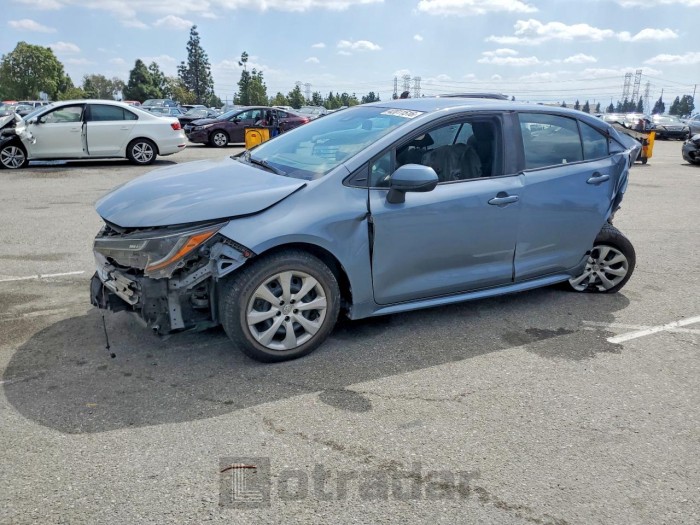 Toyota Corolla 2020 VIN 5YFEPRAE1LP007548