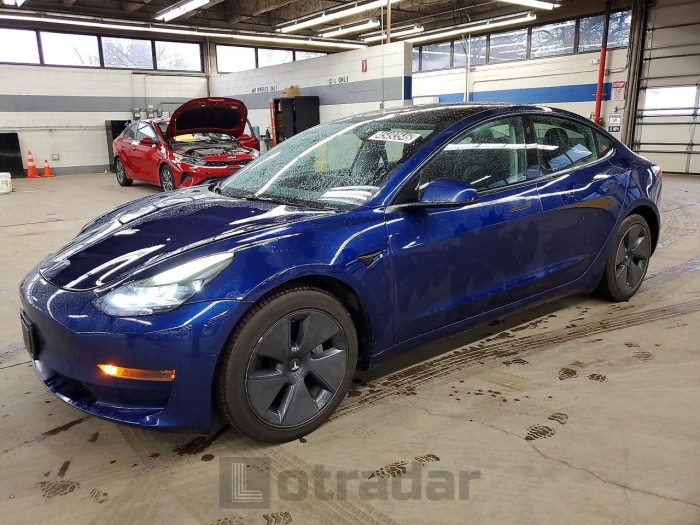 Tesla Model 3 2022 VIN 5YJ3E1EA5NF370374