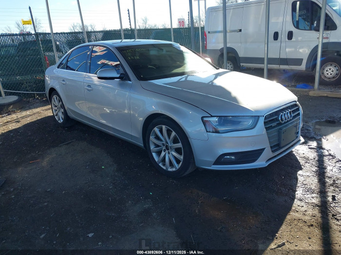 Audi A4 2013 VIN WAUFFAFL5DN047692