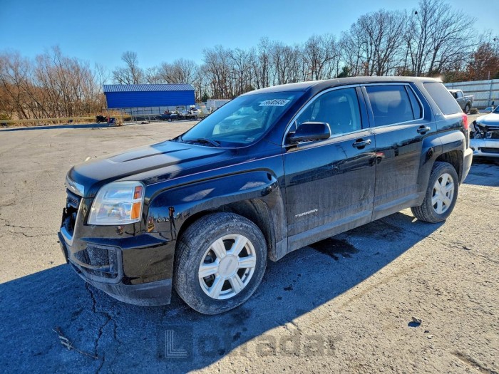 Gmc Terrain 2016 VIN 2GKALMEK9G6303345
